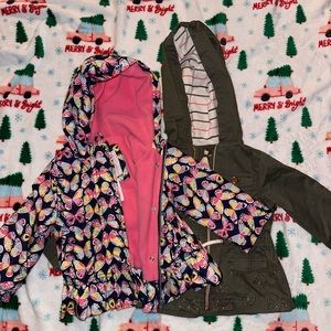 2 Jackets- toddler girl 18M